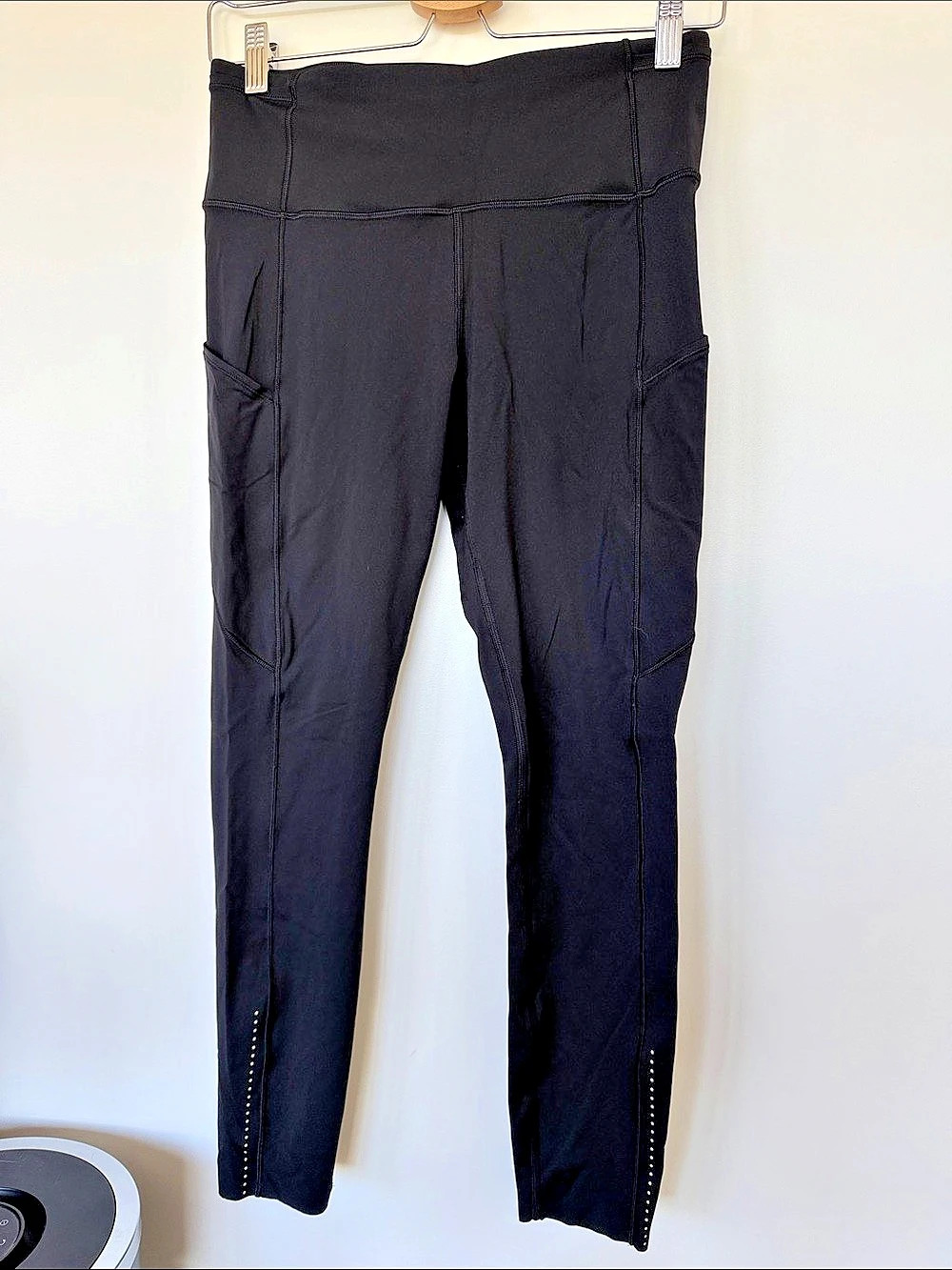 lululemon Fast and Free High-Rise Tight Reflective Black Size 8